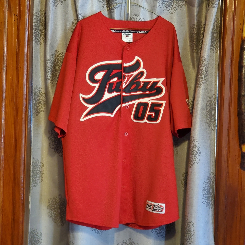 Vintage FUBU Men's Button-Down Size XL